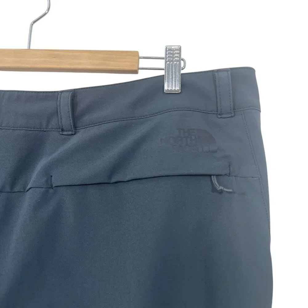 The North Face Pants Men’s 40x32 Gray Stretch Outdoors Hiking Zip Back‎ Pocket